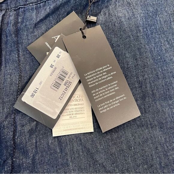 Armani Exchange linen blend Men's shorts waist 38 - Picture 10 of 12